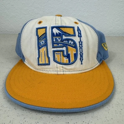 Gorra ajustada vintage Denver Nuggets para hombre 7 1/8 NBA baloncesto nueva era años 2000 Foto 1 de 4