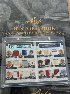 Hoja Libro de Honores 2025 Juego Usado O Usado Murciélagos Y Jersey Pete Rose Y Más Foto 1 de 2