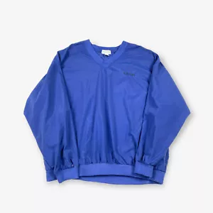 Vintage IZOD Windbreaker Jacket Navy Blue XL - Picture 1 of 3
