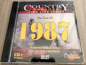 Chartbuster CB80127 Karaoke CDG Country Hits 1987 Strait Travis Mcentire Tucker - Picture 1 of 2
