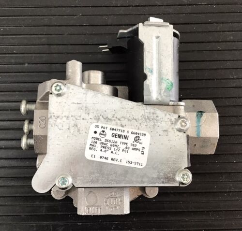 37E73A-303 184960-000 36G12A A O Smith water heater natural gas valve