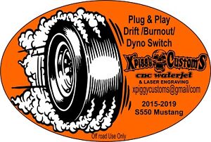Burnout Drift Dyno Drag Switch For S550 Mustang Plug & Play