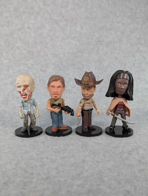 THE WALKING DEAD 3.5" MINI WACKY WOBBLER FUNKO BOBBLE HEADS Daryl Rick Michonne Foto 1 de 4