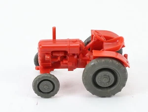 Wiking H0 490/1A Modellauto Fahr-Schlepper orangerot 1:87 - Bild 1 von 4