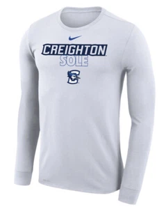 Nike Men’s Creighton March Madness Long Sleeve Bench Jersey Shirt Large L - Picture 1 of 7
