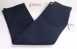 NEW French Toast Official Schoolwear Girls Pants | 8 - Navy | 830363 - SK9490 - Picture 1 of 6