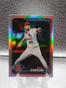 2024 Topps Series 2 Kyle Gibson Rainbow Foil Parallel #695 - Picture 1 of 2