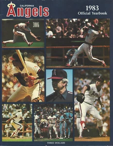 1983 California Angels Yearbook Tommy John - Picture 1 of 2