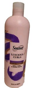 Suave Luscious Curls Conditioner w/ Amino Acid Complex, 16.5 Oz Pink Bottle New - Picture 1 of 2