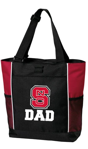 NC State Dad Tote Bag NC State Dad for BEACH SHOPPING GROCERIES POOL Cover