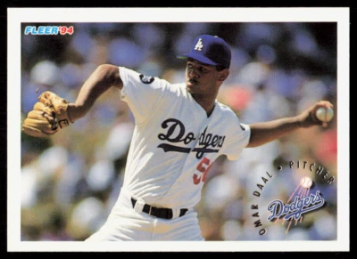 1994 Fleer 508 Omar Daal Los Angeles Dodgers - Image 1 of 2