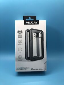 Pelican Voyager Samsung Galaxy S8 Active Case (Clear/Grey)