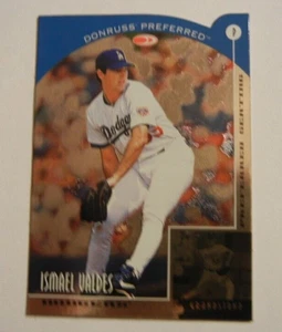 1998 DONRUSS PREFERRED BASEBALL DIE CUT ISMAEL VALDES #89 GRANDSTAND DODGERS - Picture 1 of 6