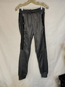 Mens Joggers Size Med Silver W/black Stripes - Picture 1 of 8