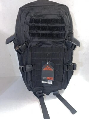 Red Rock Outdoor Gear Assault Pack Black - 80126BLK Backpack New Never Used