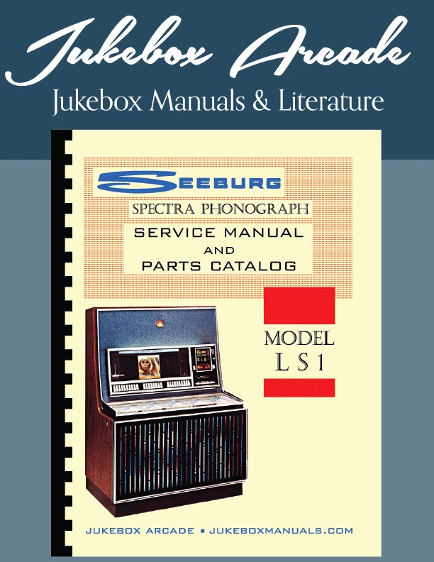 ¡NUEVO! Seeburg LS1 Spectra, servicio, piezas, manual de instalación Foto 1 de 1
