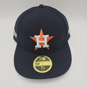 Houston Astros 2019 Postseason New Era 59Fifty Fitted 7 3/8 Hat Cap MLB Playoffs - Picture 1 of 11