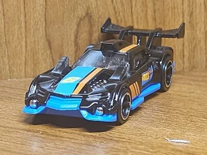 Hot Wheels Mattel GT Hunter 2014 schwarz und blau Die Cast Metall 1:64 Spielzeugauto - Bild 1 von 4