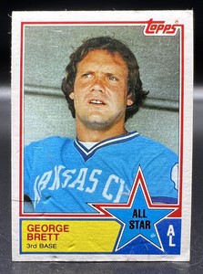 George Brett 1983 Topps MLB Baseball #388 All-Star Kansas City Royals HOF