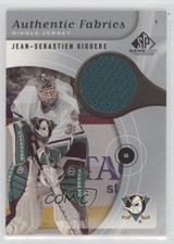 2005-06 SP Game Used Edition Authentic Fabrics Jean-Sebastien Giguere #AF-JG