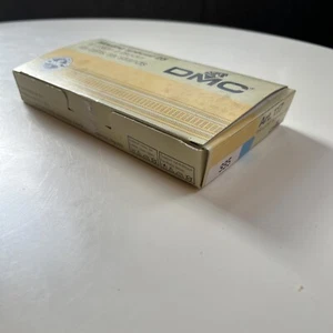 Vintage DMC 22 Skeins Box Mouline Special 25 Thread Floss 995 Dark Electric Blue - Picture 1 of 4