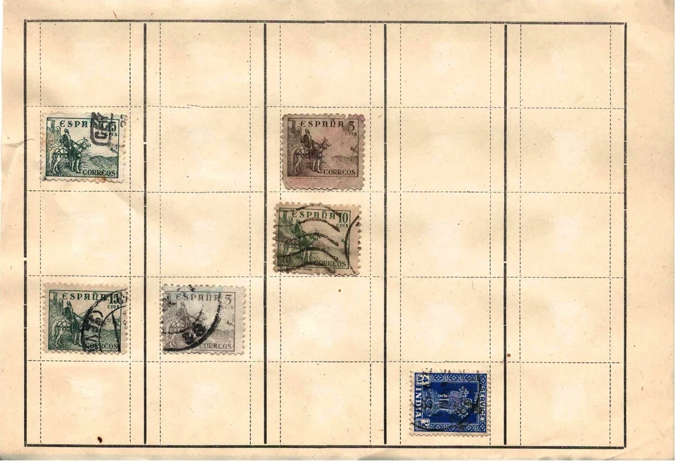 Worldwide Very Fine Used Stamps Hinged on List #70 - Image 1 of 1