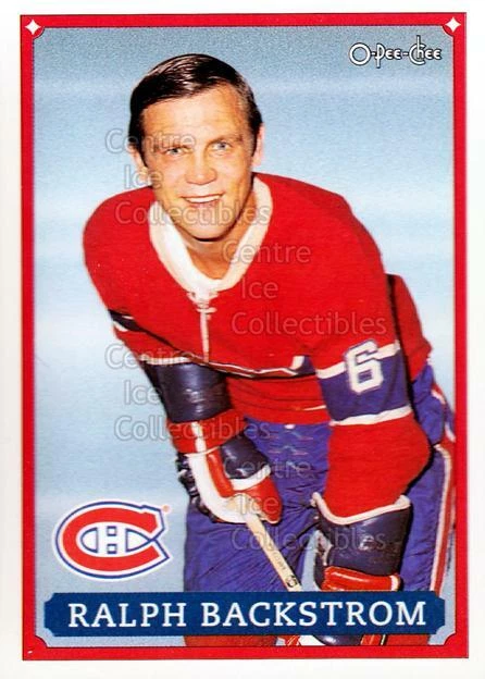 1993 O-Pee-Chee Montreal Canadiens Hockey Fest #33 Ralph Backstrom - Image 1 of 1