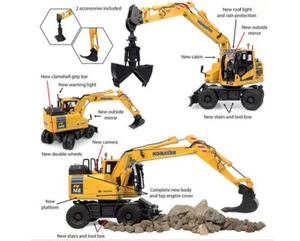 Model Universal Hobbies Excavator Komatsu PW148-11 Scale 1:50 - Picture 1 of 1