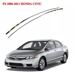 For 2006-2011 HONDA CIVIC Molding L&R Drip Side Set 73168-SNA-013 73158-SNA-013 - Picture 1 of 12