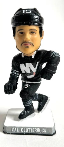 New York Islanders Cal Clutterbuck 15 Bobblehead Cover