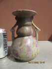 Roseville Carnelian Pink/Tan/Green 7" Vase