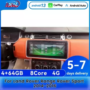 12.3'' Android Car radio Stereo Flip Screen For Land Range Rover Sport 2014-2016 - Picture 1 of 14