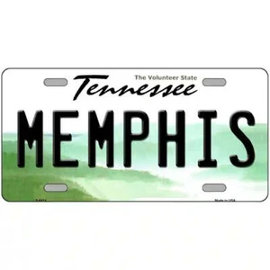 Memphis Tennessee West Virginia Metal Sign - Picture 1 of 1