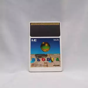 BLODIA PC Engine HuCARD Card Only NEC Tested NTSC-J puzzle pc hu - Picture 1 of 2