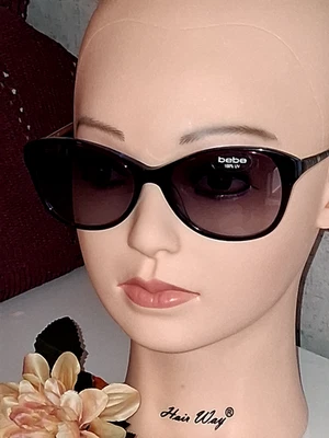 165-NUEVO! BEBE SUNS AUTÉNTICO DISEÑADOR #BB7178 BRILLO BRILLANTE GAFAS POLARES CIRUELA Foto 1 de 4