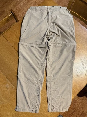 Pantalones Cabelas Guidewear GX2 Hombre 36x34 Beige Convertible Pesca Senderismo Ligeros Foto 1 de 4