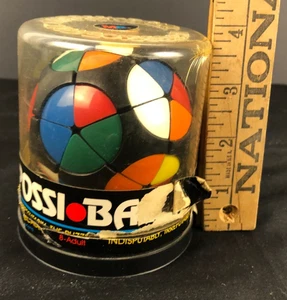 Vintage 80er Milton Bradley MB Impossi-Ball Puzzle Spiel Rubik’s Cube Spielzeug - Bild 1 von 6