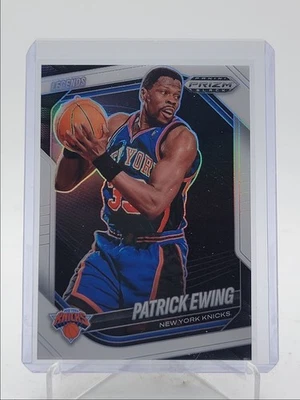 PATRICK EWING 2024-25 PANINI PRIZM BLACK LEGENDS WHITE KNICKS /175 Q4441 Foto 1 de 2
