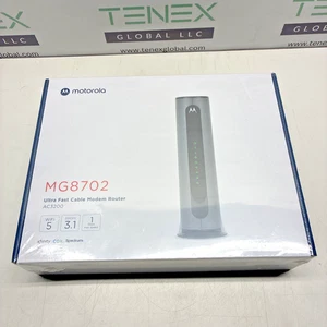 Motorola Ultra-Fast DOCSIS 3.1 Cable Modem with AC3200 Dual Band Router MG8702 - Picture 1 of 6