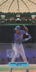 Leaf All-Star Game Darryl Strawberry Pop-up 1986, EX - Foto 1 di 2