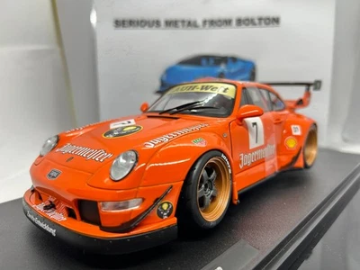 SOLIDO 1808506 PORSCHE 911 RWB JAGERMEISTER #7 1:18 SCALE - Image 1 of 4