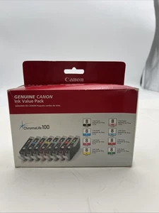 Canon CLI-8 8 colori multipack kit inchiostro PIXMA Pro9000 Pro9000 Mark II SIGILLATO 10 - Foto 1 di 6