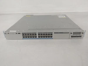 Cisco Catalyst 3850 WS-C3850-24XUL 24-Port Gigabit Ethernet Managed UPoE Switch - Picture 1 of 9