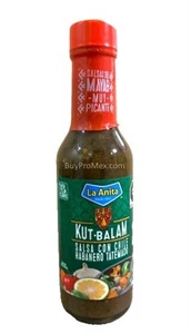 2-Pk Salsa La Anita KUT-BALAM Habanero Tatemado 150ml/5.07oz - Picture 1 of 2