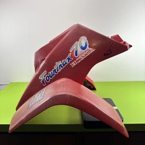 1987 Honda TRX70 TRX 70 Fourtrax OEM Front Fender Plastics - Picture 1 of 24