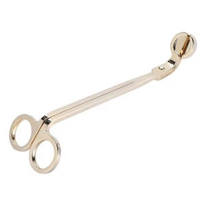 1Pcs Fashion Plating Candle Heart Clip Wick Trimmer Scissors Tool(gold) - Picture 1 of 10