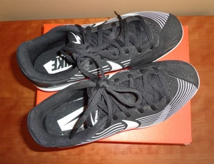 Nike Lunarlon Black/White Softball Molded Cleats size 8 Model # AO7918-002 - Picture 1 of 10