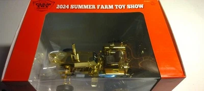 1/16 Allis Chalmers 6060  With Early Style Decal, 2024. Gold Chrome Version  - Image 1 of 4