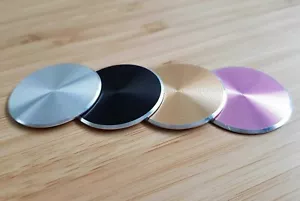 For Magnetic Car Phone Holder - Replacement Mobile Metal Plate Colour Disc 3M - Picture 1 of 6
