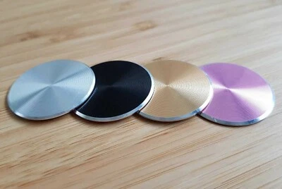For Magnetic Car Phone Holder - Replacement Mobile Metal Plate Colour Disc 3M